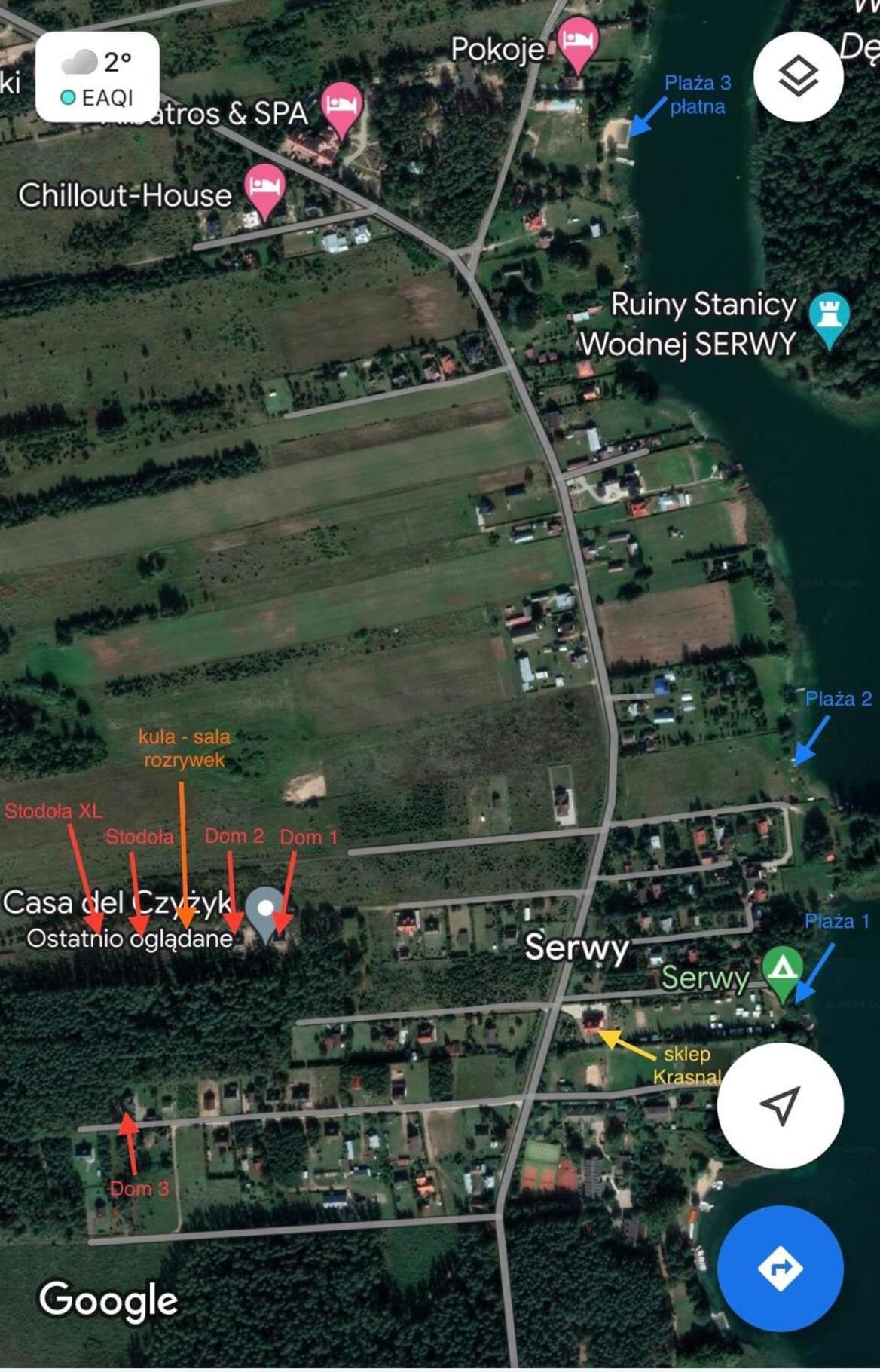 Caloroczne Domy Z Bala - Casa Del Czyzyk Serwy Luaran gambar